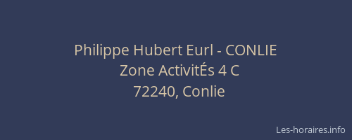 Philippe Hubert Eurl - CONLIE