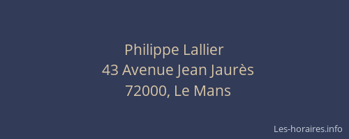 Philippe Lallier