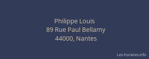 Philippe Louis