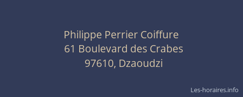 Philippe Perrier Coiffure