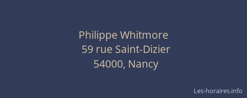 Philippe Whitmore