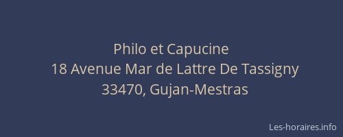 Philo et Capucine