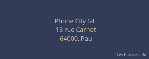 Phone City 64