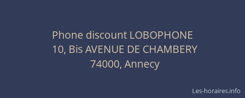Phone discount LOBOPHONE