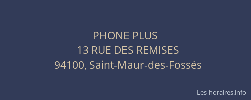 PHONE PLUS