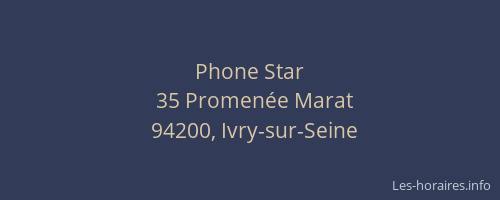 Phone Star