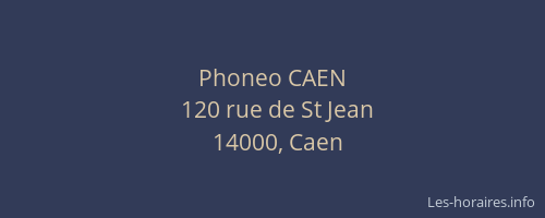 Phoneo CAEN