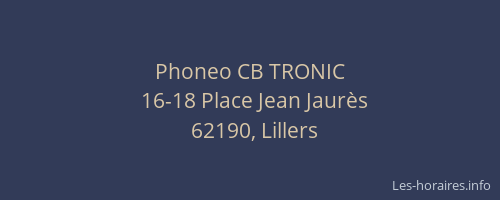 Phoneo CB TRONIC