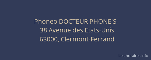 Phoneo DOCTEUR PHONE'S