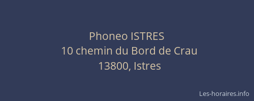 Phoneo ISTRES