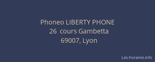 Phoneo LIBERTY PHONE