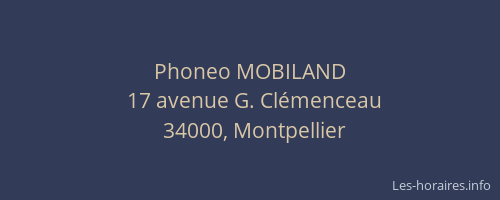 Phoneo MOBILAND