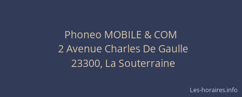 Phoneo MOBILE & COM