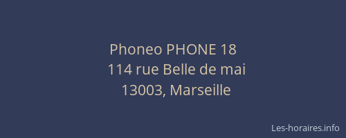 Phoneo PHONE 18