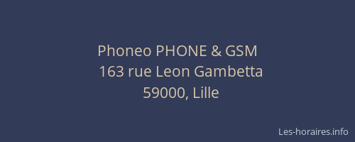 Phoneo PHONE & GSM
