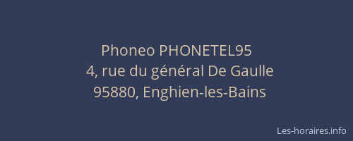 Phoneo PHONETEL95