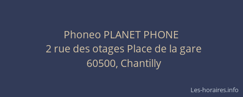 Phoneo PLANET PHONE