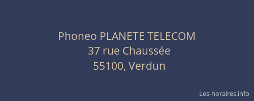 Phoneo PLANETE TELECOM