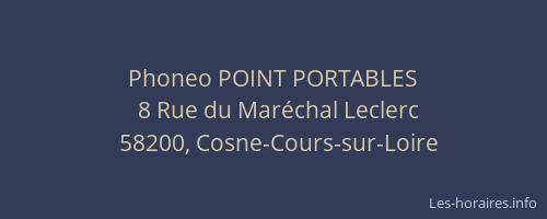 Phoneo POINT PORTABLES