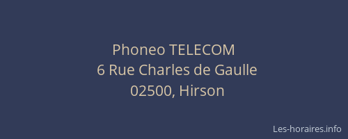 Phoneo TELECOM