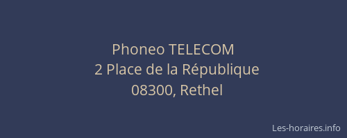 Phoneo TELECOM