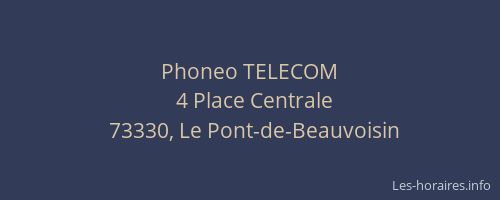 Phoneo TELECOM