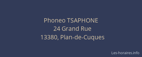 Phoneo TSAPHONE