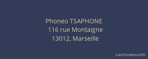 Phoneo TSAPHONE