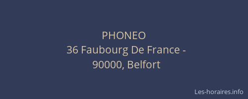 PHONEO