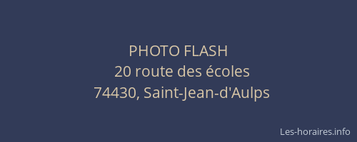 PHOTO FLASH
