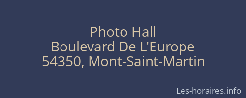 Photo Hall