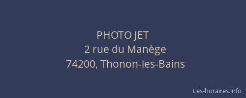 PHOTO JET