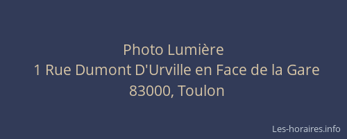 Photo Lumière