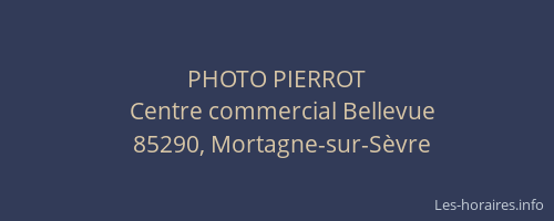 PHOTO PIERROT