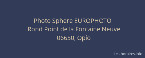 Photo Sphere EUROPHOTO