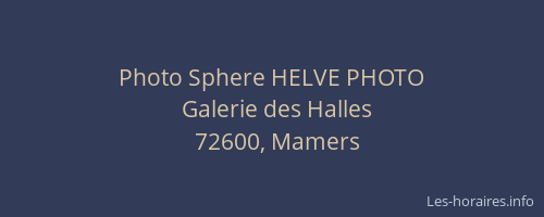 Photo Sphere HELVE PHOTO