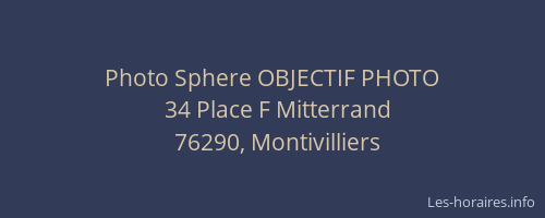 Photo Sphere OBJECTIF PHOTO