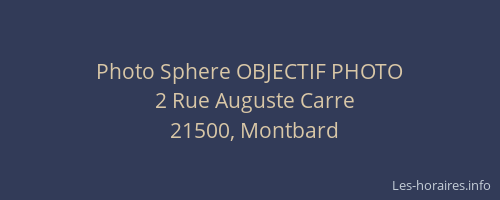 Photo Sphere OBJECTIF PHOTO