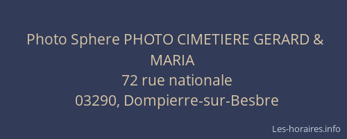 Photo Sphere PHOTO CIMETIERE GERARD & MARIA