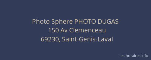 Photo Sphere PHOTO DUGAS