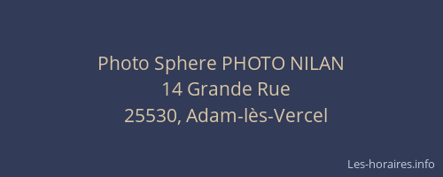 Photo Sphere PHOTO NILAN