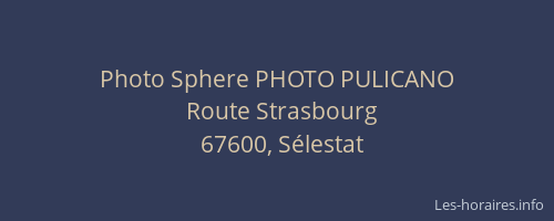 Photo Sphere PHOTO PULICANO