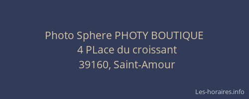 Photo Sphere PHOTY BOUTIQUE
