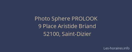 Photo Sphere PROLOOK