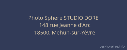 Photo Sphere STUDIO DORE
