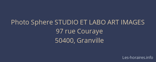 Photo Sphere STUDIO ET LABO ART IMAGES