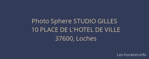 Photo Sphere STUDIO GILLES