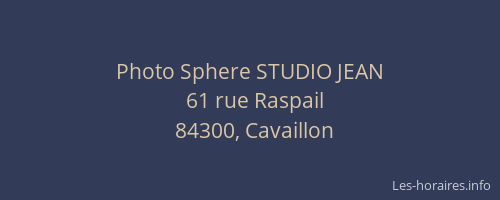 Photo Sphere STUDIO JEAN