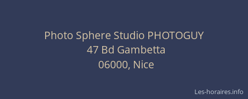 Photo Sphere Studio PHOTOGUY