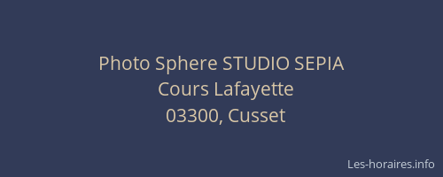 Photo Sphere STUDIO SEPIA